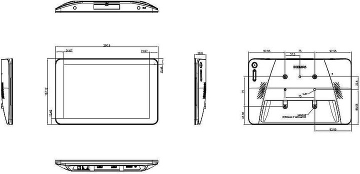 Actual product image Philips 10BDL4151T/00 (1280 x 800 pixels, 10.10")
