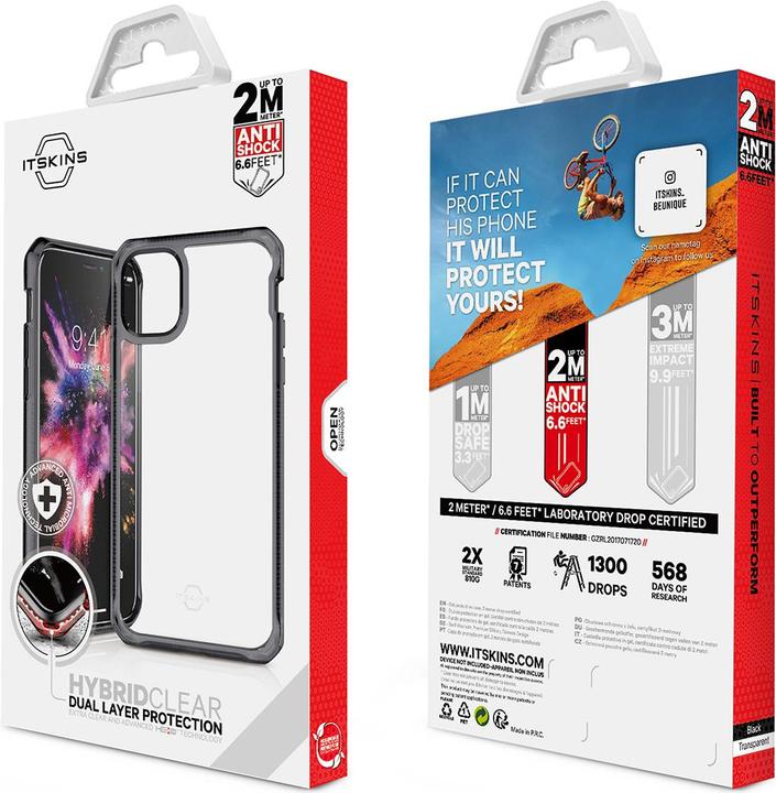 Immagine prodotto Itskins Trasparente ibrido (Apple iPhone 11 Pro)