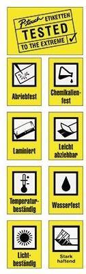 Immagine prodotto Brother Nastro P-Touch nero su bianco (2.40 cm, Bianco)