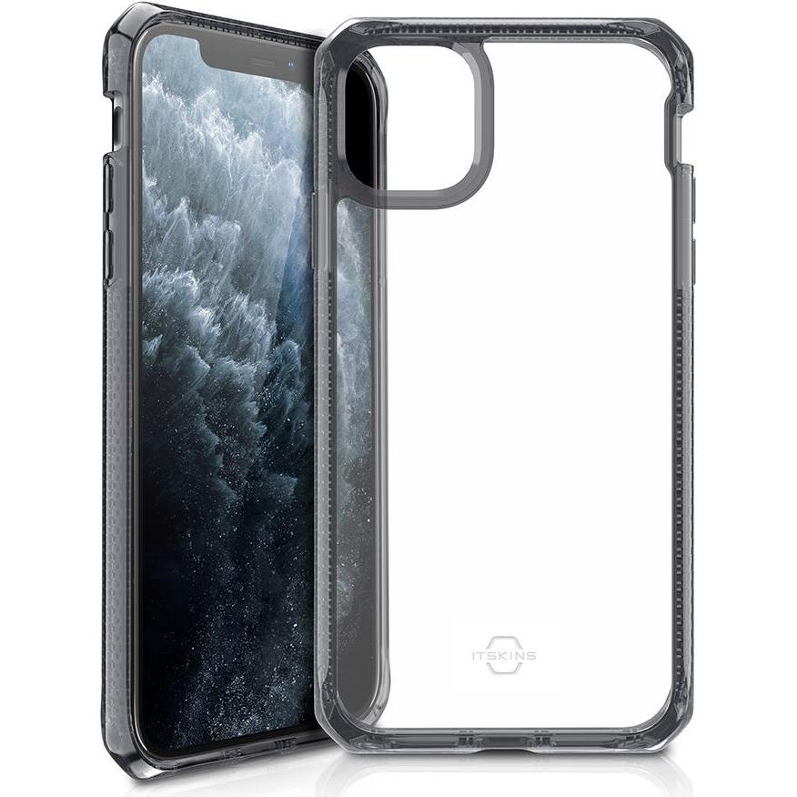 Thumbnail - Itskins Hybrid Clear (Apple iPhone 11 Pro Max), Smartphone Hülle, Transparent, Schwarz