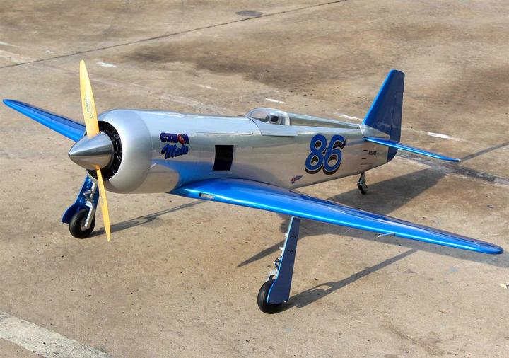 Image du produit Seagull Models SG-Models ) YAK 11 71" 1,8m CHROME 35cc AIRRACE "Czech Mate" SANS UNE (Oiseau de guerre)