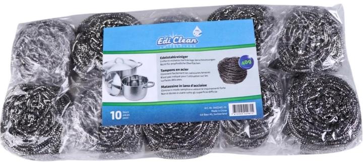 Actual product image Edi Clean Stainless steel sponge (10 pcs.)