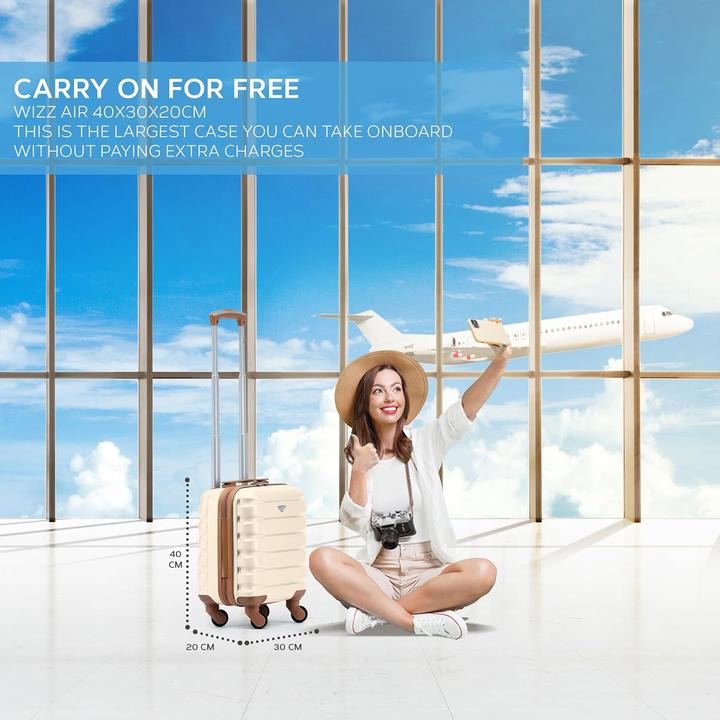 Actual product image Flight Knight Leichter Handgepäckkoffer (25 l)