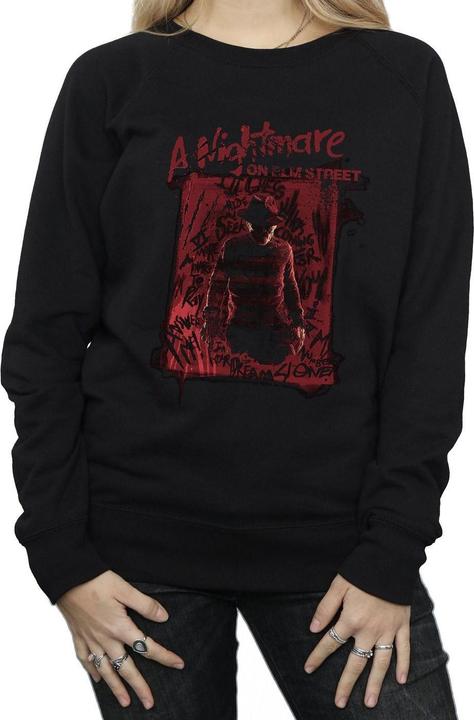 Actual product image Absolute Cult Womens/Ladies Freddy Silhouette Sweatshirt (L)