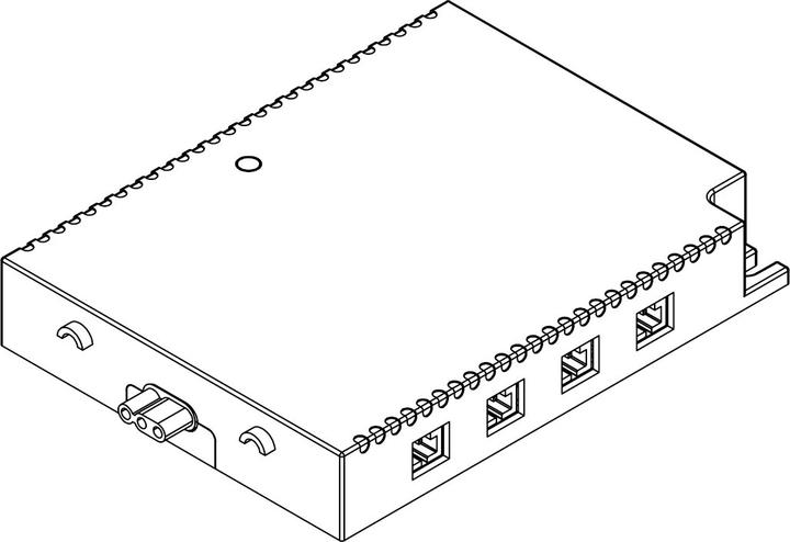 Actual product image L&S Mec Modul 4-Kan. 24 V, Zigbee Mono+Emoti