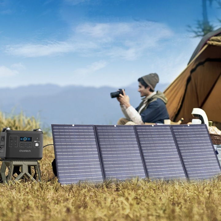 Actual product image Choetech SC010 Solar charger (160 W, 6.50 kg)