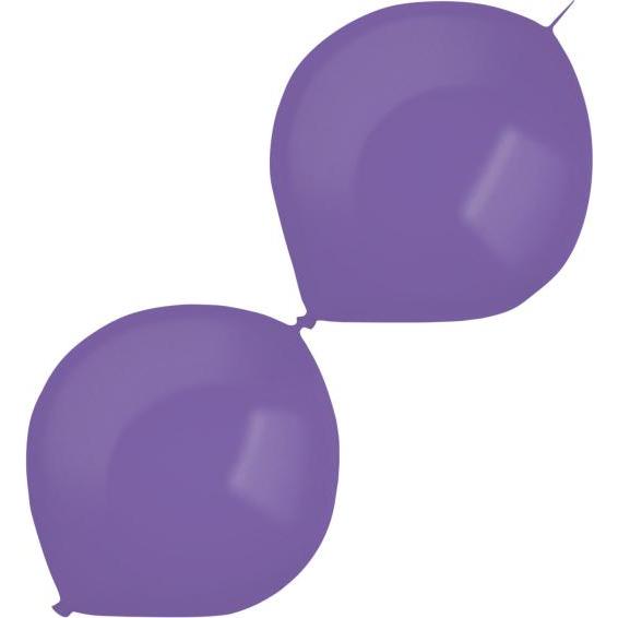 Everts 50 Latexballons Decorator Metallic E-Link Lilac 30