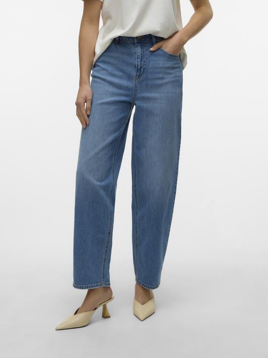 Actual product image Vero Moda VMETNA Hohe Taille Barrel Fit Jeans Straight-Fit (W26/L30)