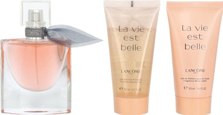 Actual product image Lancôme La Vie est Belle Eau de Parfum 30ml + Body Lotion 50ml + Gel Douche 50ml (Eau de parfum, 130 ml)