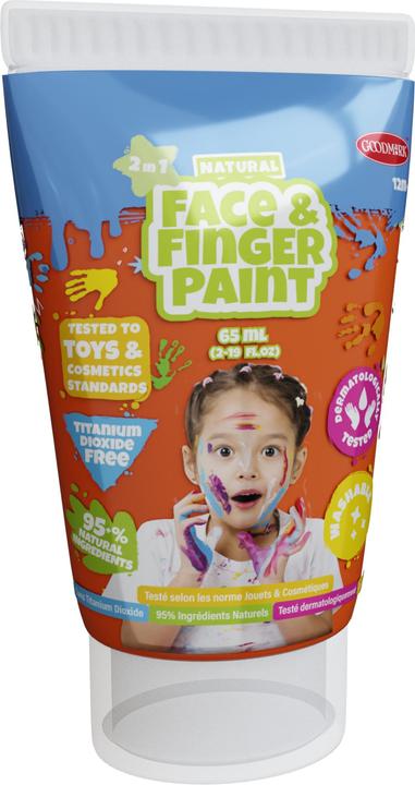 Produktbild Boti Tube mit natürlicher Gesichts- und Fingerfarbe – Rot und Orange, 2 x 65 ml
