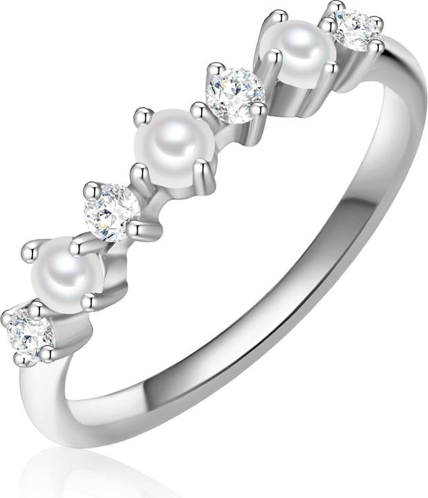 Immagine prodotto Glanzstücke München Perla d'acqua dolce d'argento con zirconia cubica - 31484 (48, 925 Argento)