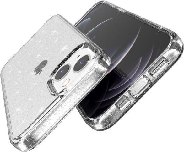 Actual product image MU Style Glittery Powder Soft TPU Series (Apple iPhone 15 Plus)