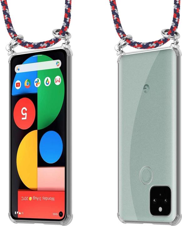 Produktbild Cadorabo TPU Handy Kette SILBER Cover