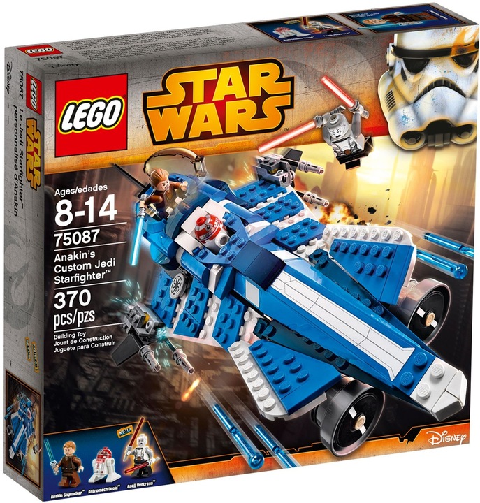 LEGO Il caccia stellare Jedi personalizzato di Anakin (75087, LEGO Star Wars)