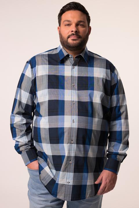 Actual product image Men+ Karohemd, Langarm, Kentkragen, Comfort Fit (8XL)