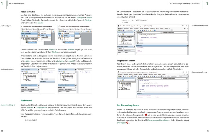 Produktbild Das VBA-Kochbuch für Excel-Anwender (Deutsch, Dieter Klein, Inge Baumeister, 2020)
