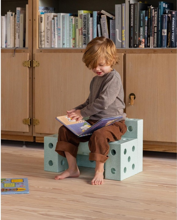 Image du produit Modu Dreamer-Set - Kit de construction XXL Jouet d'équilibre, toboggan, bascule