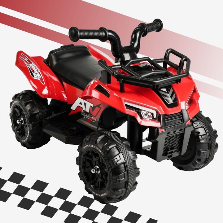 Actual product image Hermex Elektro-Quad für Kinder Kinderfahrzeug Elektrofahrzeug Spielzeug ATV (6 V)