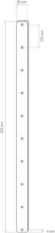 Actual product image Hagor Adapter strip, VESA 900 (55" - 98")