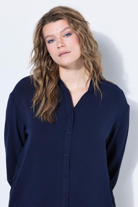 Produktbild Studio Untold Hemdbluse, oversized, Krepp, Langarm (54, 56)