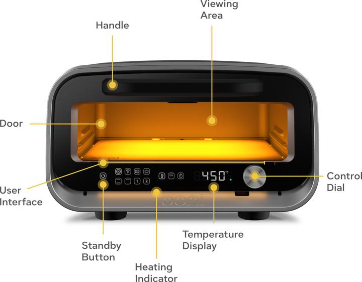 Actual product image Ooni Volt 2 Electric pizza oven (Electric pizza oven)