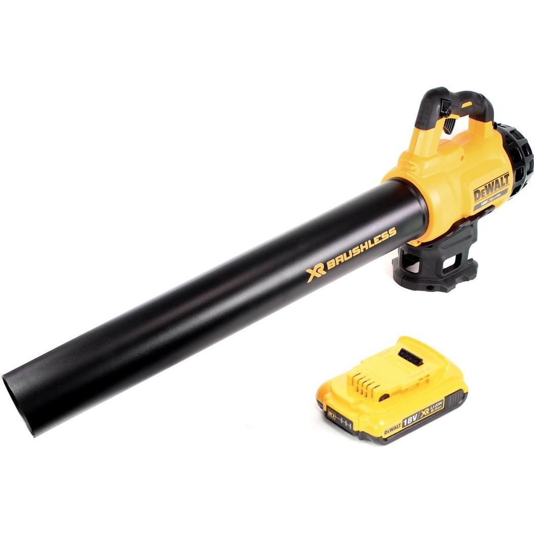 Thumbnail - DeWalt, Laubsauger + Laubbläser, DCM 562 18V Li-Ion Akku Gebläse Laubbläser + 1x DCB 183 18V 2,0 Ah Akku (Akkubetrieb, L...