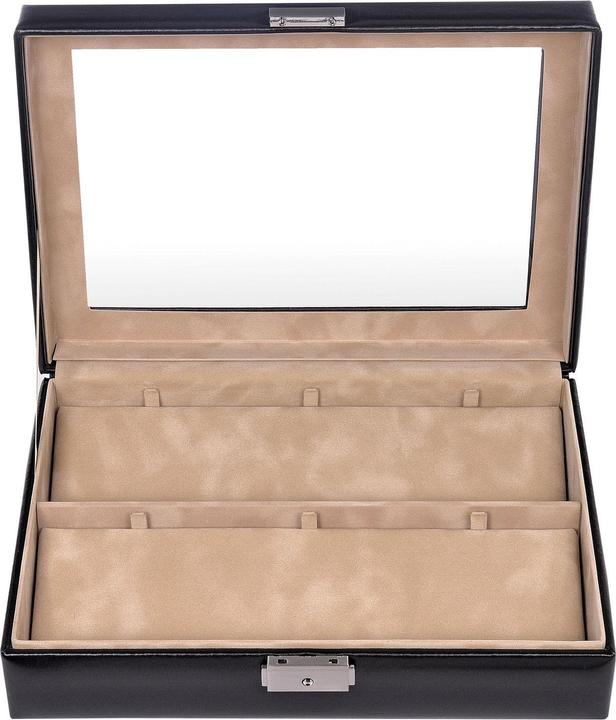 Produktbild Sacher 2126.010443 - Taschenuhrenetui new classic schwarz Leder