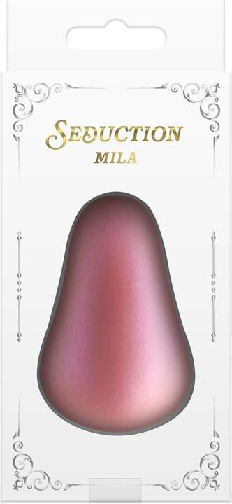 Productafbeelding NS Novelties Verleiding Mila Metallic Roségouden Vibrator 7,2 cm