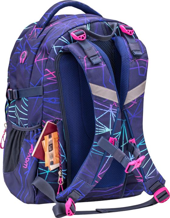 Produktbild Wave Infinity Rucksack Stripes Purpl (30 l)