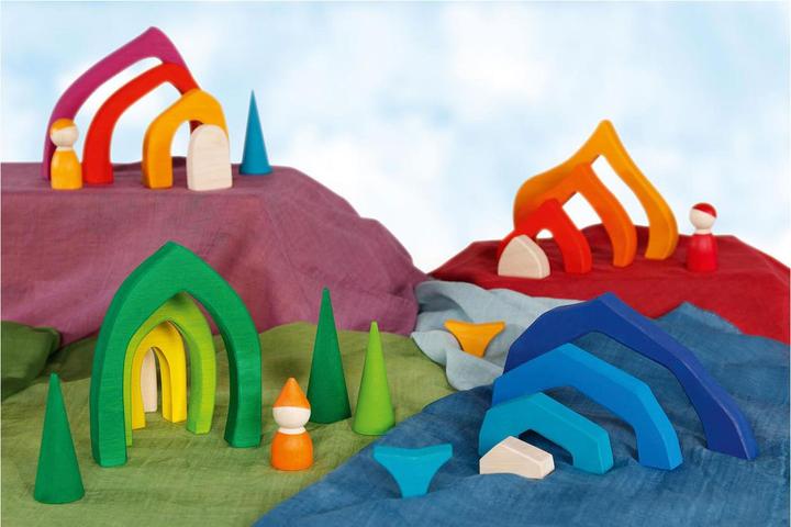 Image du produit Goki Blocs de construction Quatre saisons