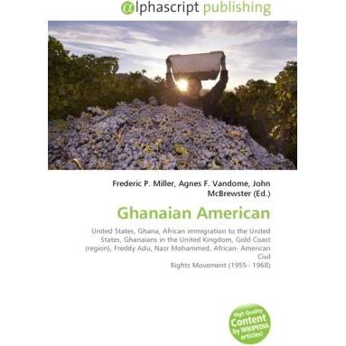 Ghanaian American, Fachbücher von Agnes F. Vandome, Frederic P. Miller, John McBrewster