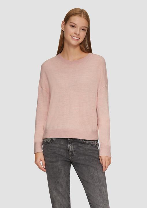 Immagine prodotto S.Oliver Strickpullover Verkürzter Strickpullover in Melange-Optik (M)