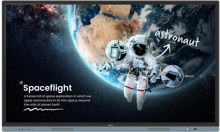 Actual product image BenQ RM7504 75IN 4K DIRECT LED (3840 x 2160 Pixels, 75")
