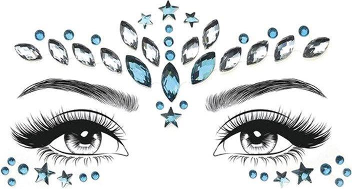 Produktbild Smiffys Face Jewels - Under The Sea