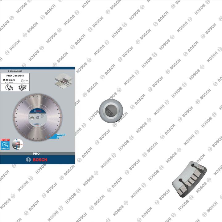 Produktbild Bosch Professional Zubehör PRO Concrete Diamanttrennscheibe, 450 x 25,4 mm