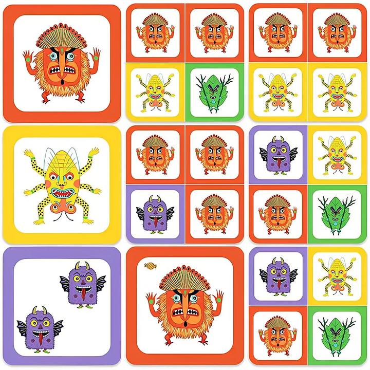 Immagine prodotto Djeco Gioco di carte Monstrio (mult) (Ceco, Francese, Inglese, Italiano, Olandese, Polacco, Slovacco, Spagnolo, Tedesco, Ungherese)