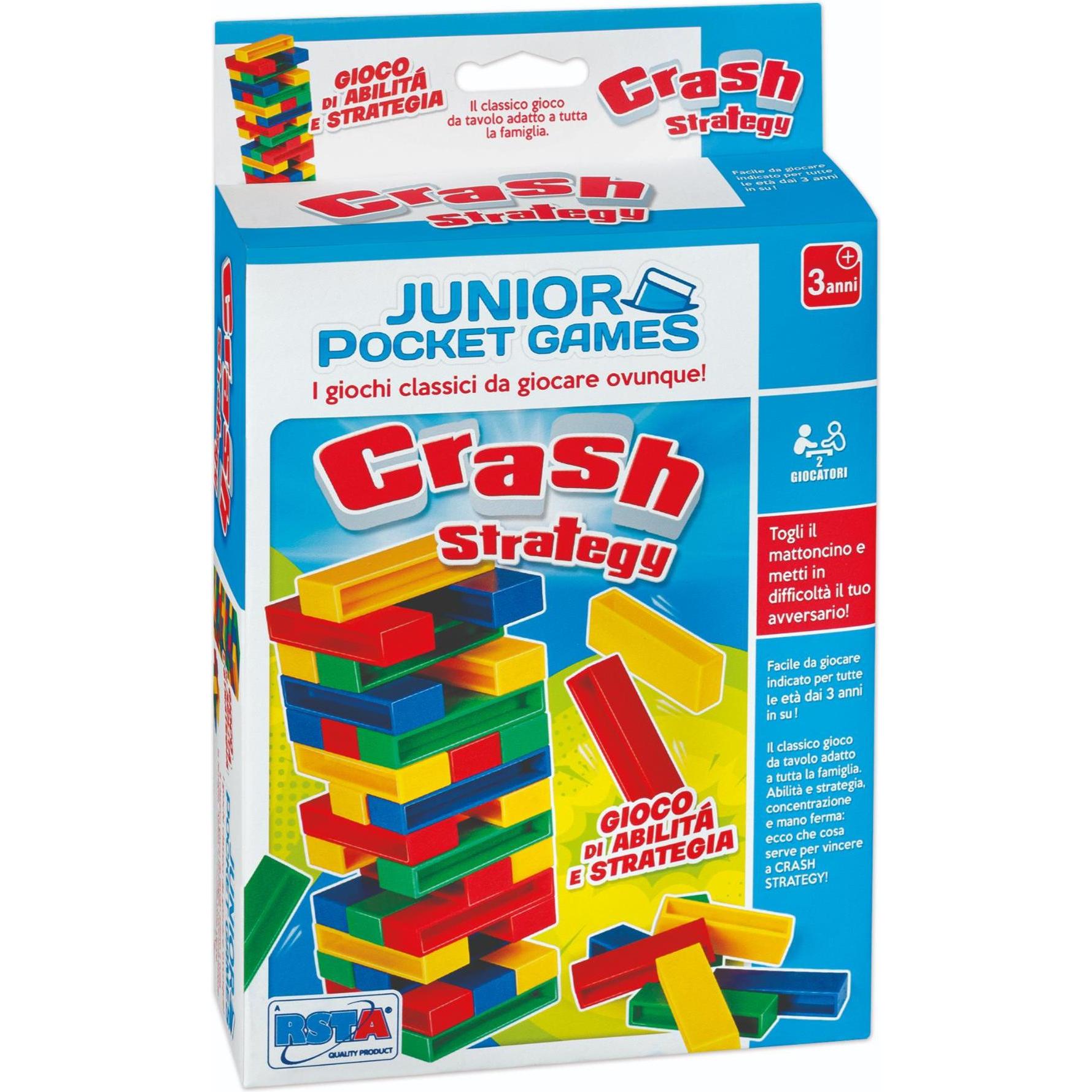 Rs Toys Gioco Junior Pocket Crash Strategy