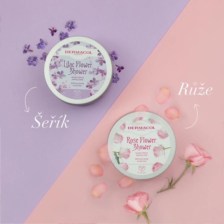 Produktbild Dermacol Rose Flower Shower Body Scrub (200 ml)