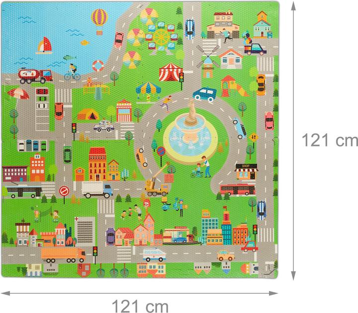 Image du produit Relaxdays Tapis circuit (60 x 60 x 1 cm)