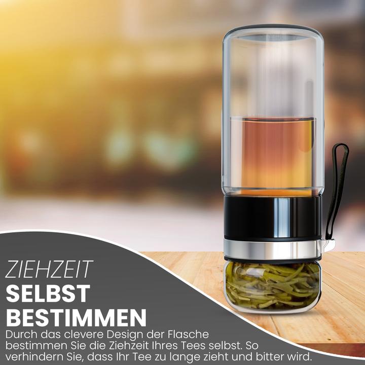 Produktbild Gewürzladen Näfels Drehbare Teeflasche (0.32 l)