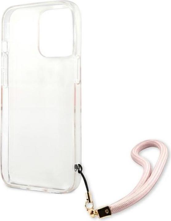 Actual product image Guess Hard Cover Marble Stripe with Strap (Apple iPhone 13 Pro Max)