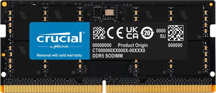 Produktbild Crucial CT48G56C46S5 (1 x 48GB, 5600 MHz, DDR5-RAM, SO-DIMM)