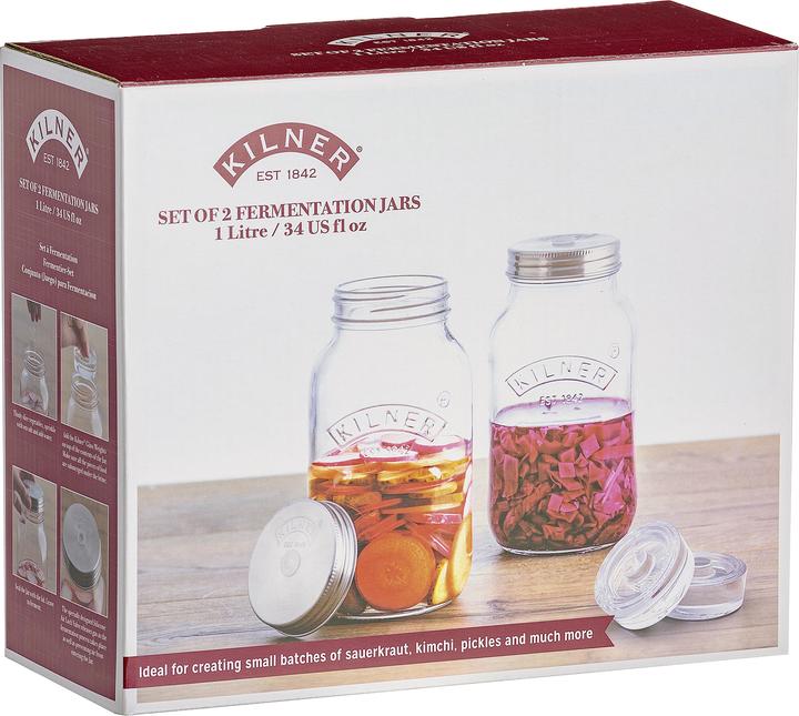 Productafbeelding Kilner Fermentatie potten (2 Pcs., 1 l)