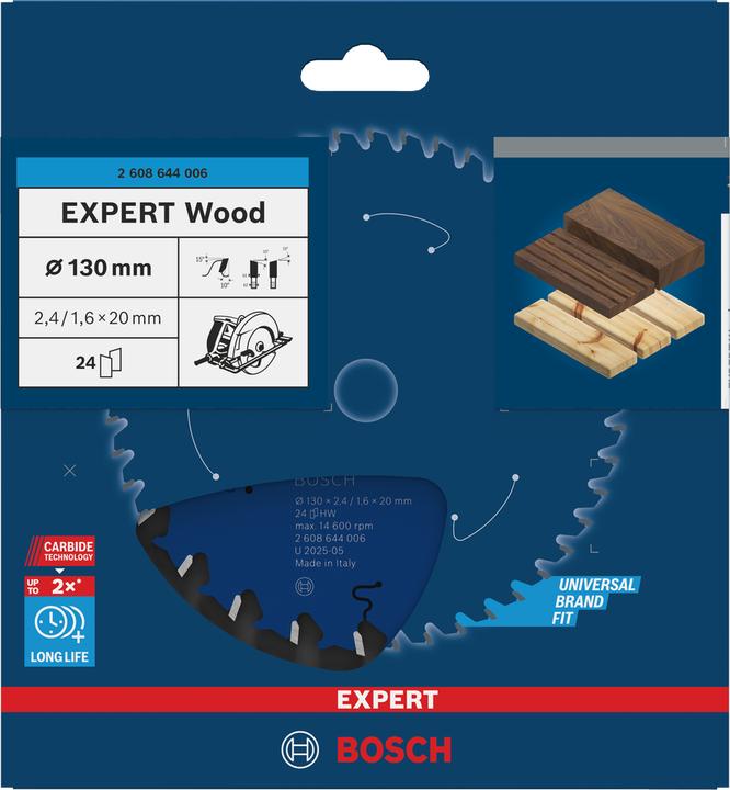 Image du produit Bosch Professional Zubehör Lame de scie circulaire Expert pour le bois