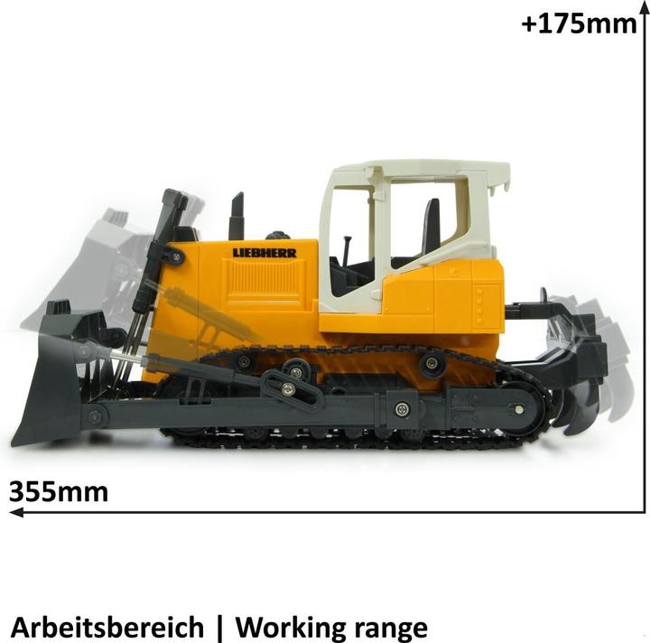 Image du produit Jamara Bulldozer Liebherr 1:20