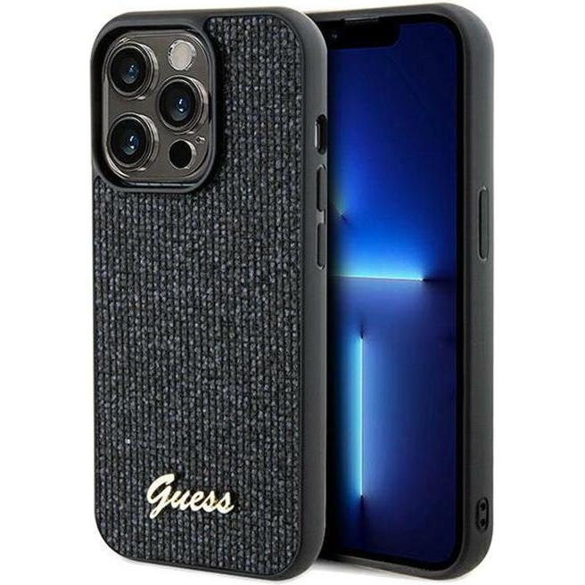 Guess GUHCP13LPMSDGSK iPhone 13 Pro / 13 6.1" czarny/black hardcase Disco Metal Script (Apple iPhone 13 Pro) (GUHCP13LPMSDGSK)