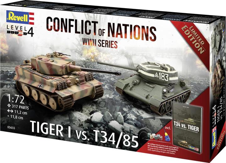 Actual product image Revell Conflict of Nations Series Gift Set