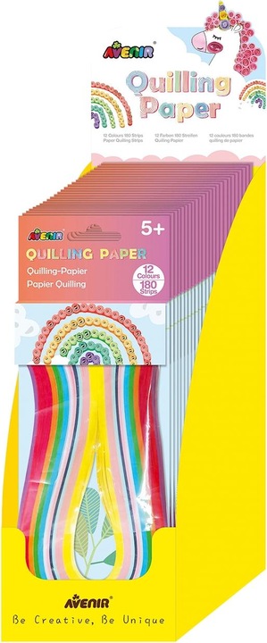 Actual product image Avenir Display Quilling paper