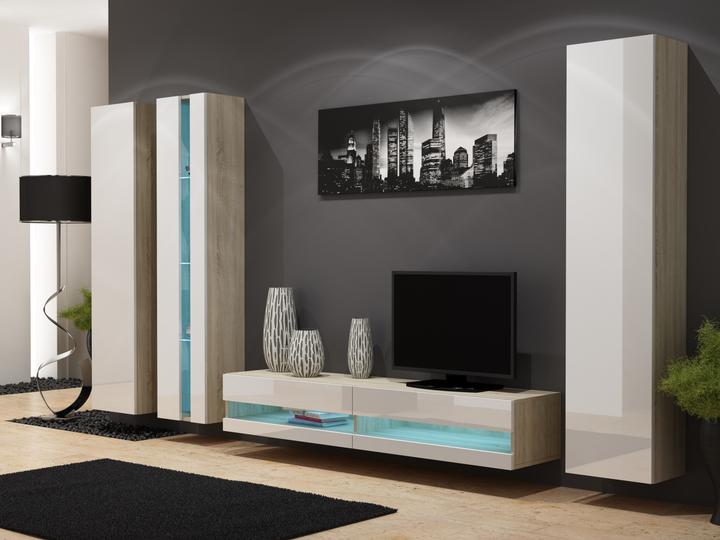 Produktbild Cama RTVVIGO140N SO/B TV-Ständer & Entertainment-Center 2 Regale (140 x 40 x 30 cm)