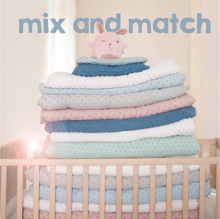 Productafbeelding Roba Spannbettlaken Jersey, 45x90 cm und 40x90 cm frosty almond (45 x 90 cm)